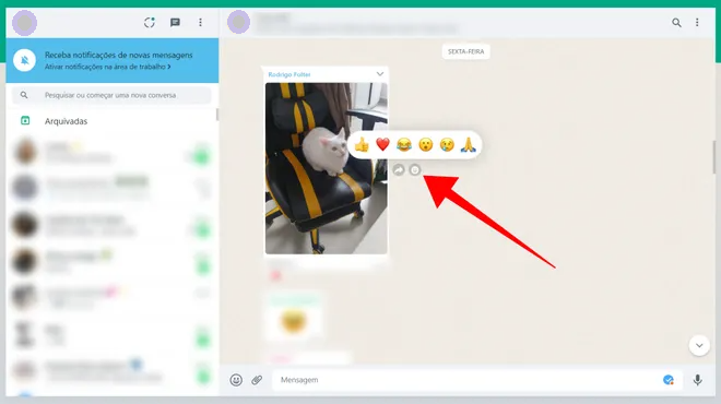 Whatsapp Disponibiliza Reações Com Emoji Nas Mensagens