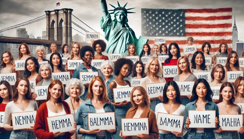 nomes femininos americanos