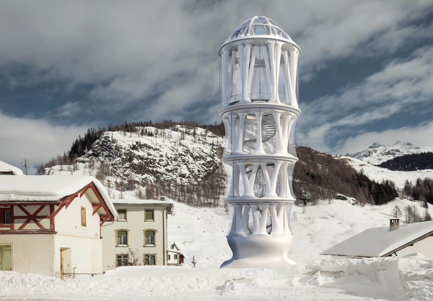 O prédio 3D mais alto do mundo levará 900 horas para ser construído