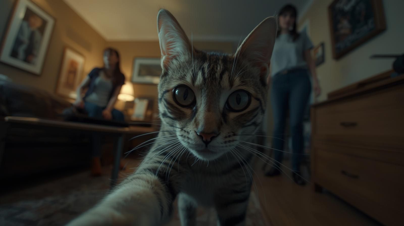 Como os gatos enxergam o mundo