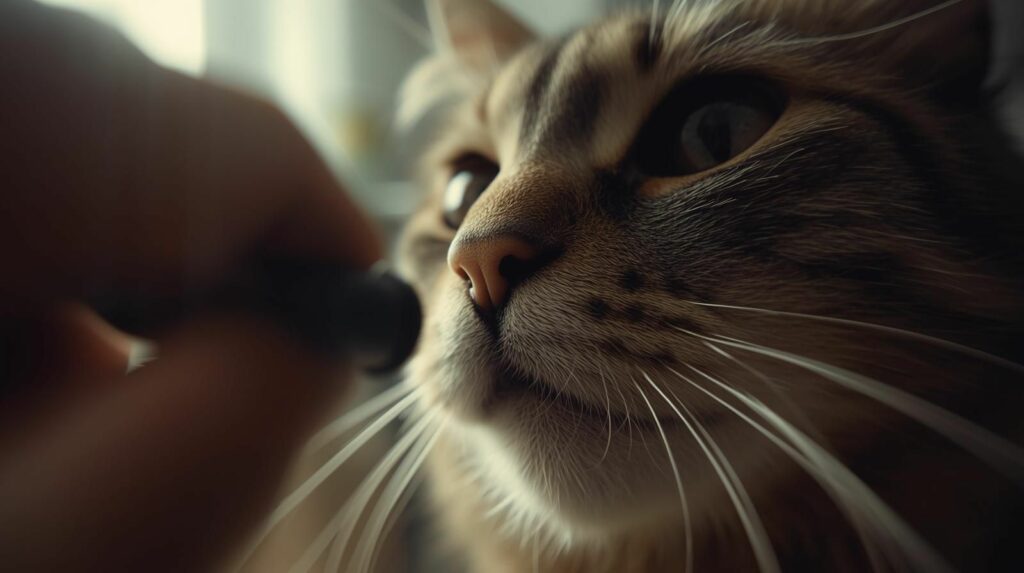 Como os gatos enxergam o mundo perto