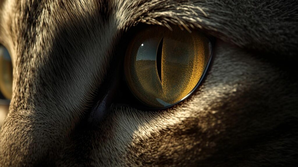 Como os gatos enxergam o mundo olhos