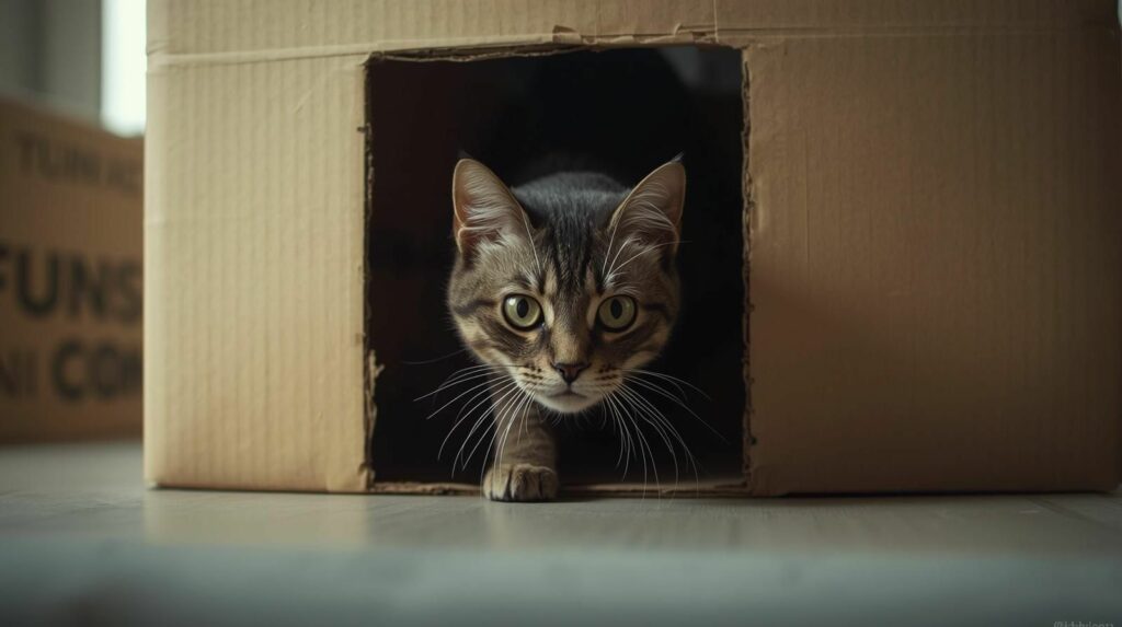 Por que os gatos de caixa motivos