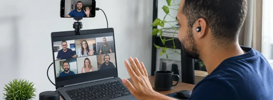 Como usar o celular Android como webcam no Windows 11