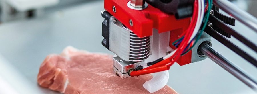 carne impressora 3d