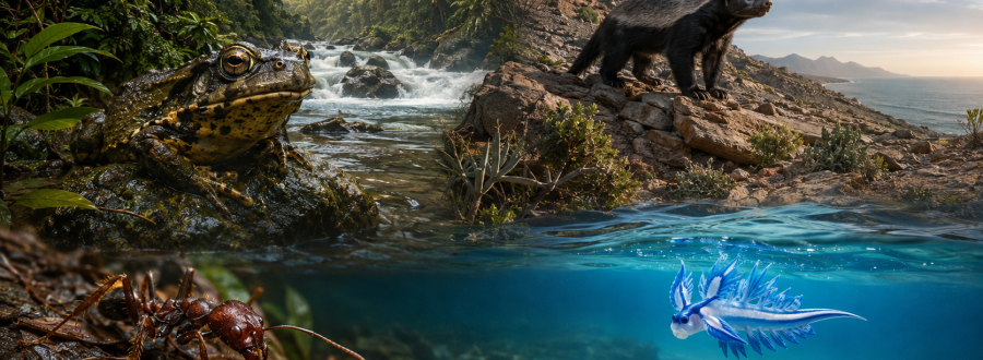 8 animais curiosos do mundo