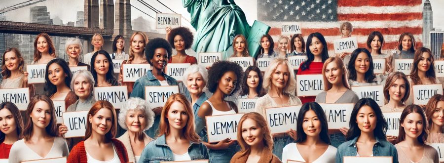 nomes femininos americanos