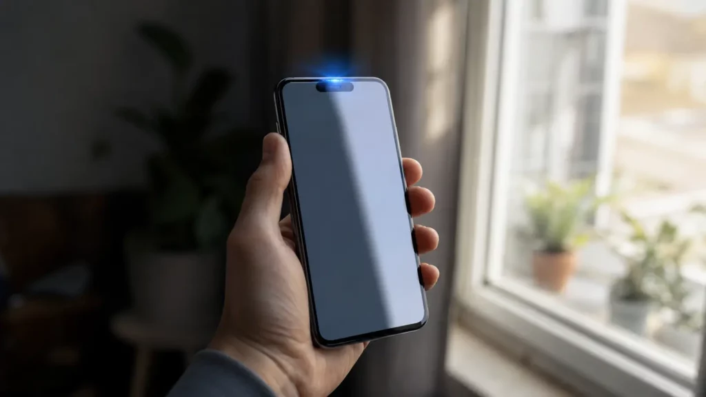 Celular ajusta a tela conforme a luz do ambiente.
