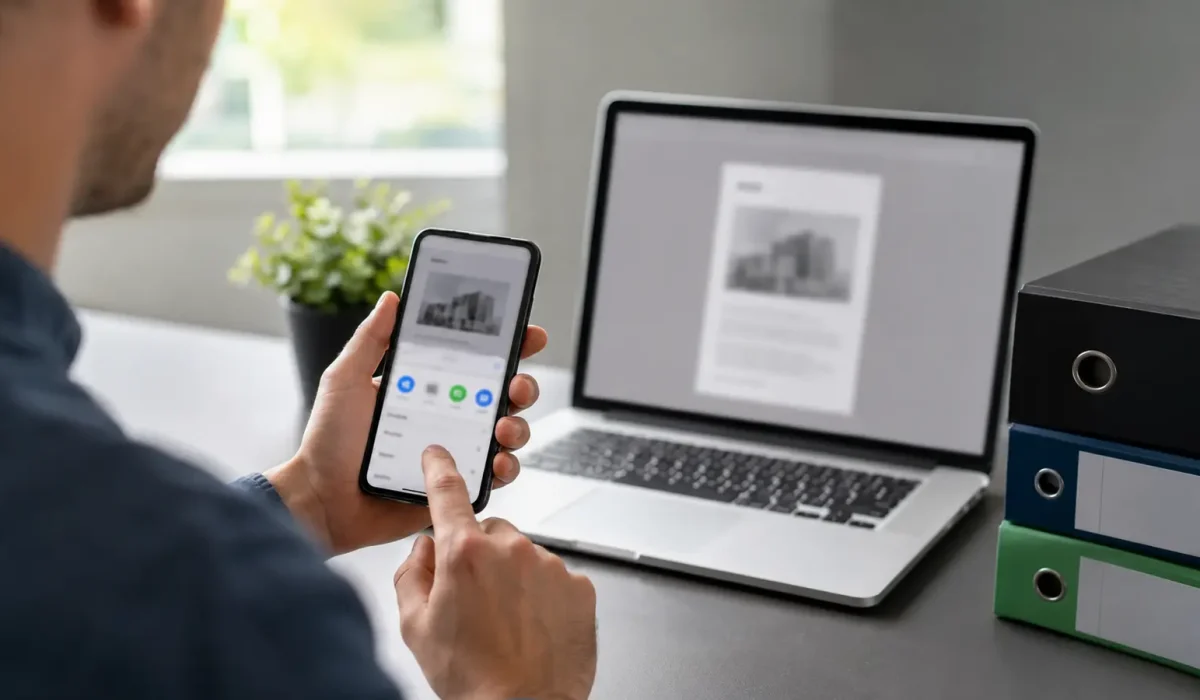 Como salvar uma página em PDF no celular
