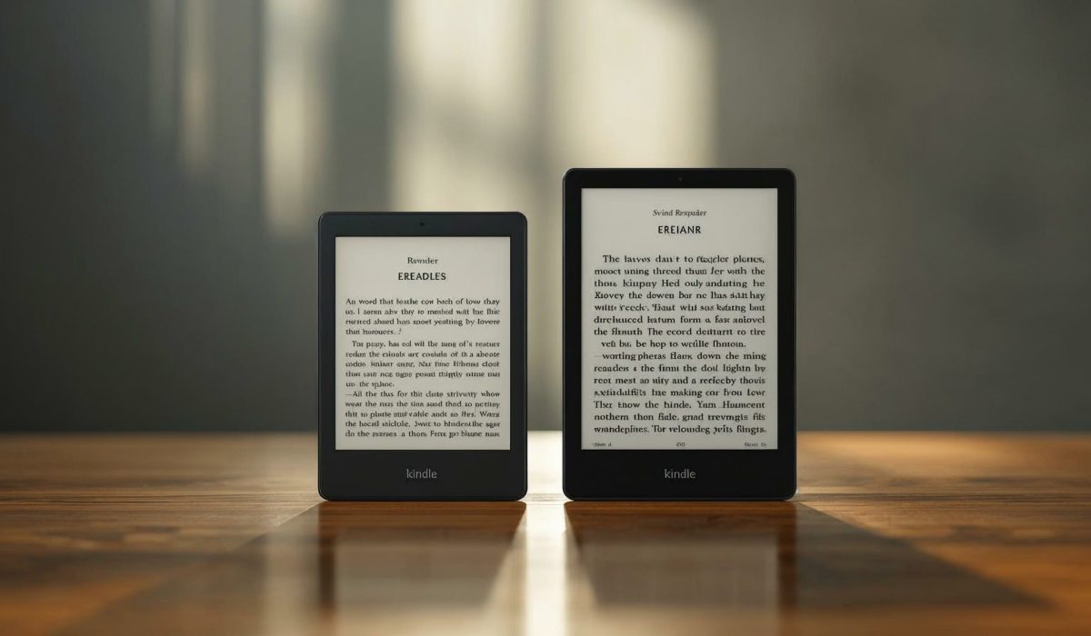 Kindle Paperwhite vs Kindle