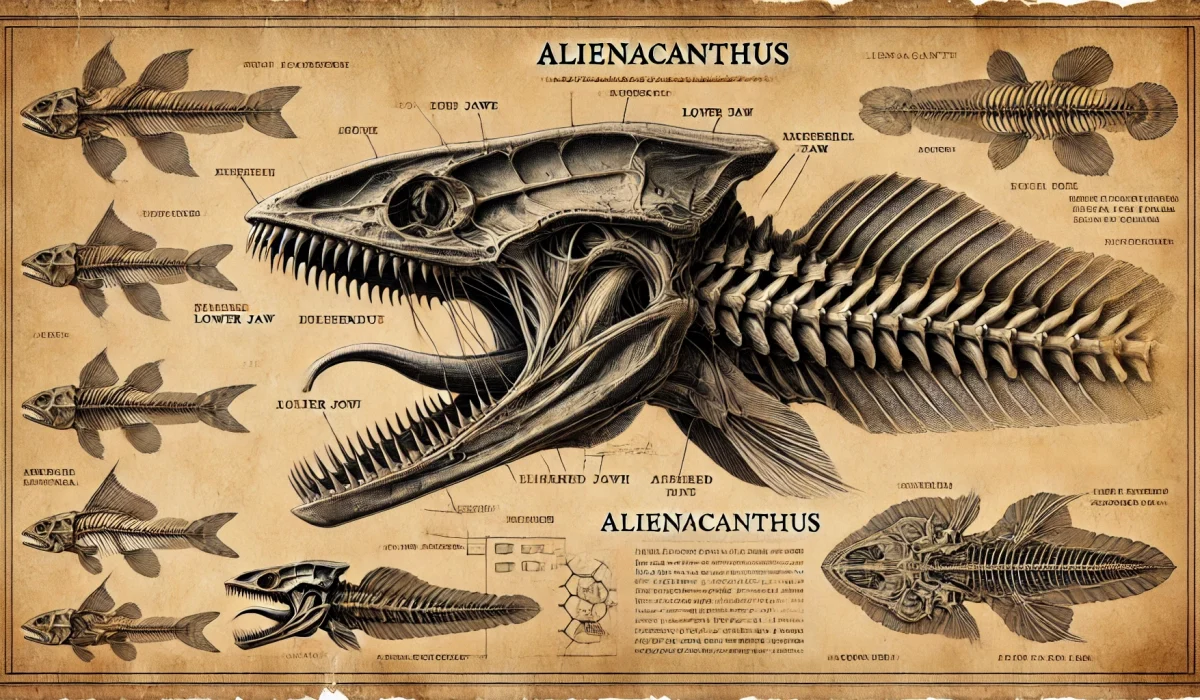 peixe fossilizado