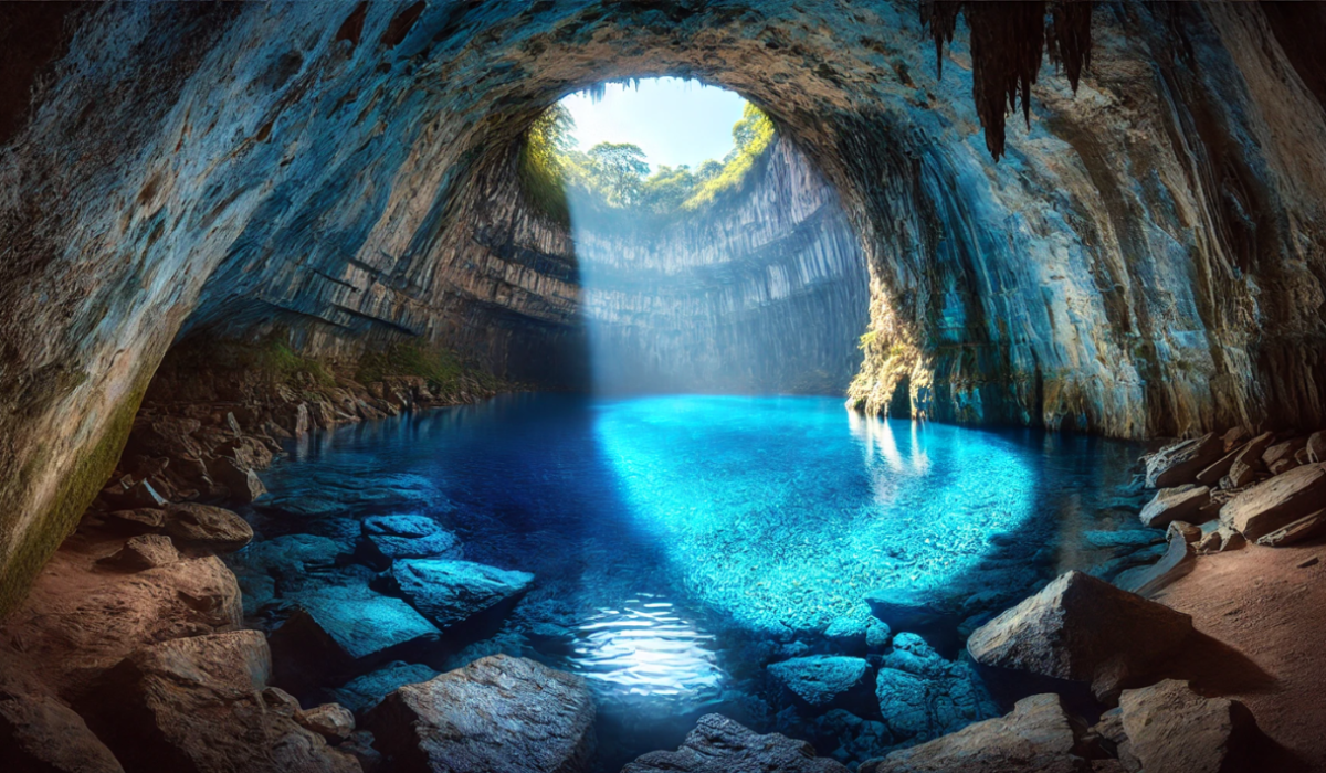 Gruta do Lago Azul